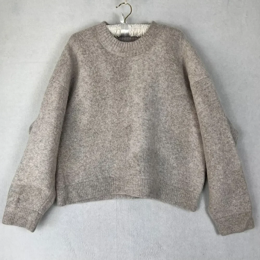 Represent Sweater Men's Size 2XL Alpaca-Blend Cream